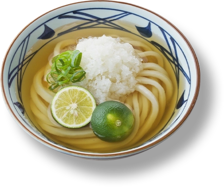 すだちおろし冷かけうどん