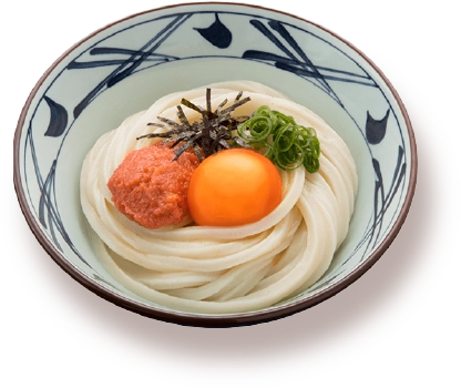 明太釜玉うどん