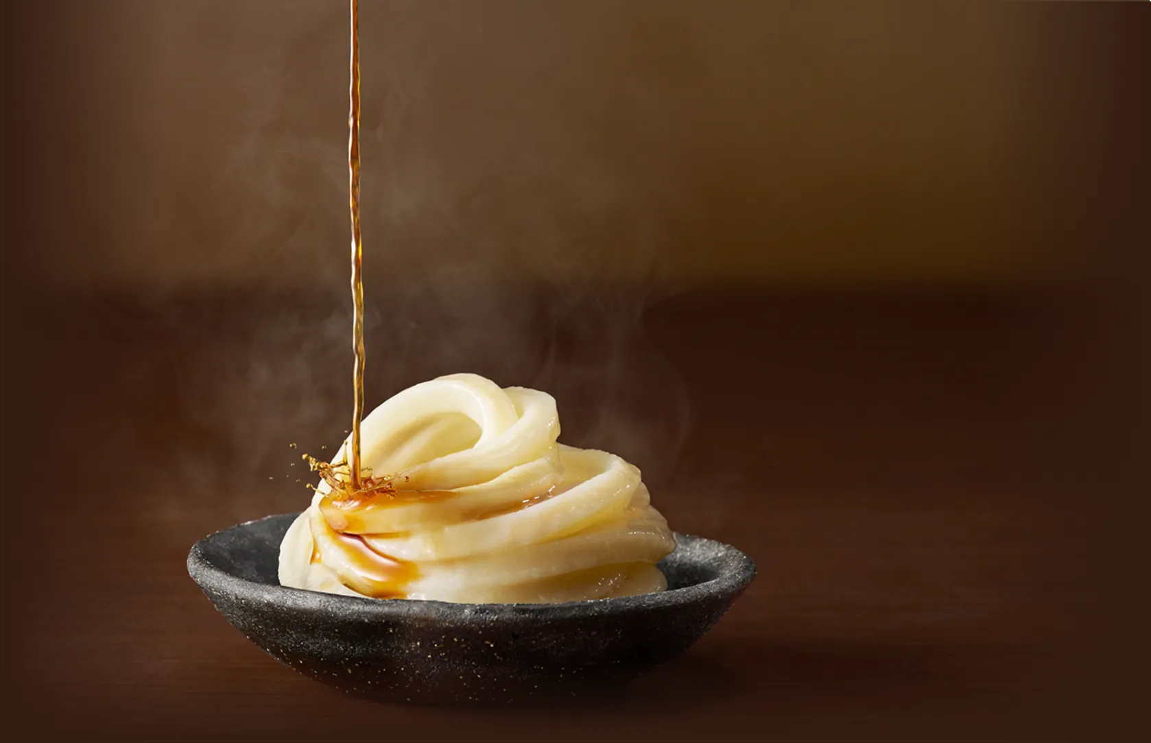 ひと口醤油うどん