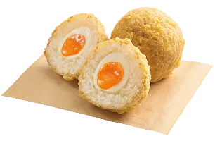 元気玉おむすび 半熟玉子入り