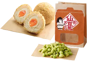 仙豆風天ぷらまたは元気玉おむすび