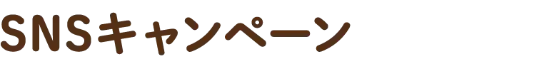 SNSキャンペーン