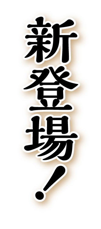 新登場！