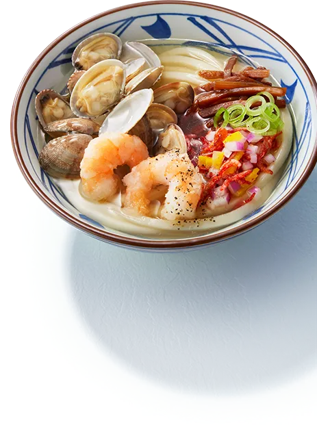 海鮮旨塩うどん / 冷