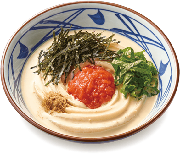 冷やし明太クリームうどん