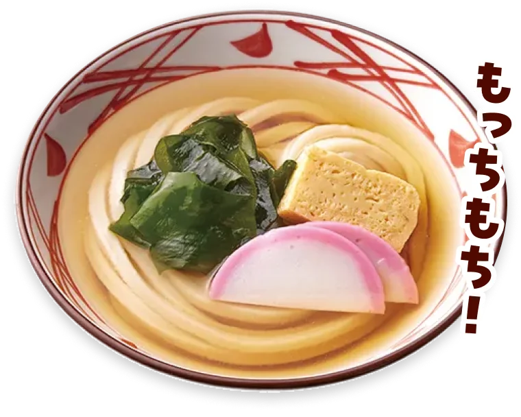 うどんのイメージ写真。もっちもち！