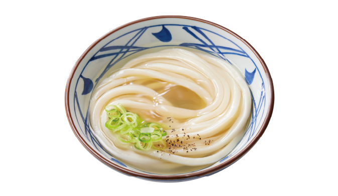 冷たーい旨塩うどん　冷並590円
