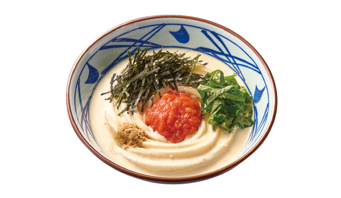 冷やし明太クリームうどん　冷並690円
