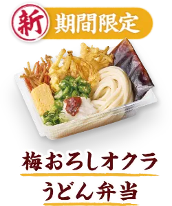 2種の天ぷらとおかずの定番うどん弁当