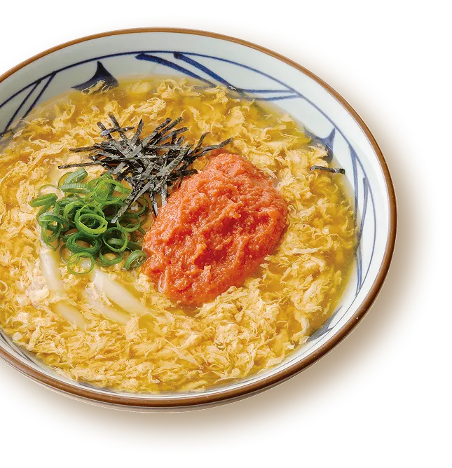 明太玉子あんかけうどん