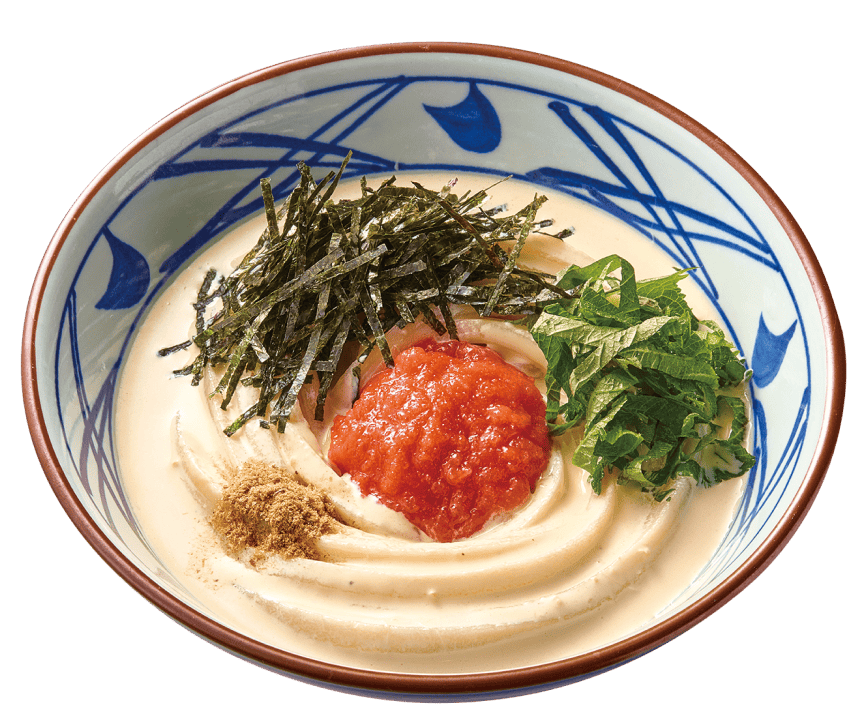 冷やし明太クリームうどん