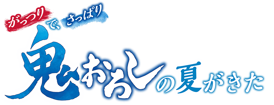 がっつりで、さっぱり　鬼おろしの夏がきた