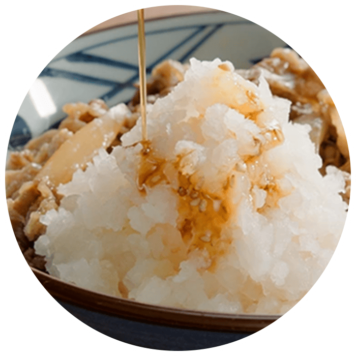 鬼おろしと特製ぽん酢