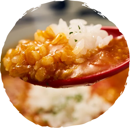 にぴったりなひと口ごはんつき