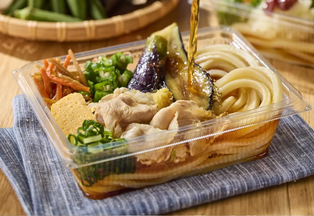 だしは食べる直前にかけて、できたてのおいしさを